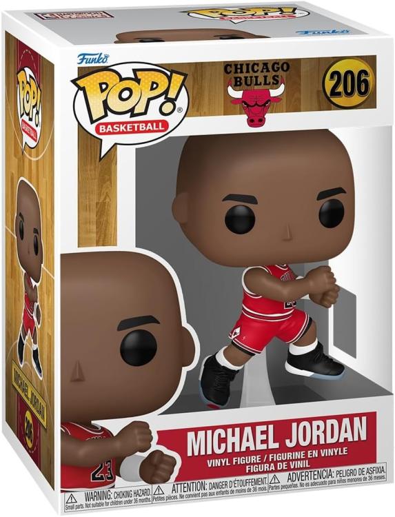 Funko Pop ! Nba Legends: Bulls (206) - Michael Jordan (89) The Shot Vinyl Figure