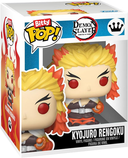 Funko Bitty Pop! Demon Slayer (4 Pack) w/ Bitty Display Chase Edition - Mini Vinyl Figure 2cm