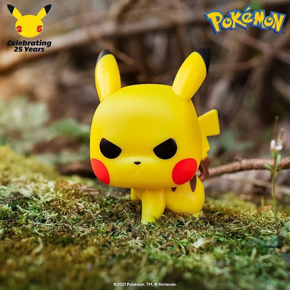 Funko Pop ! Games Pokemon - (779) Pikachu (Attack Stance) Figure 9cm