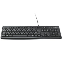 Logitech K120 Tastiera Business Pc Cablata Usb Layout Italiano Qwerty Silenziosa