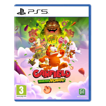 Garfield - Escape From Monday Ps5 Gioco ITA Playstation 5 Nuovo Sigillato