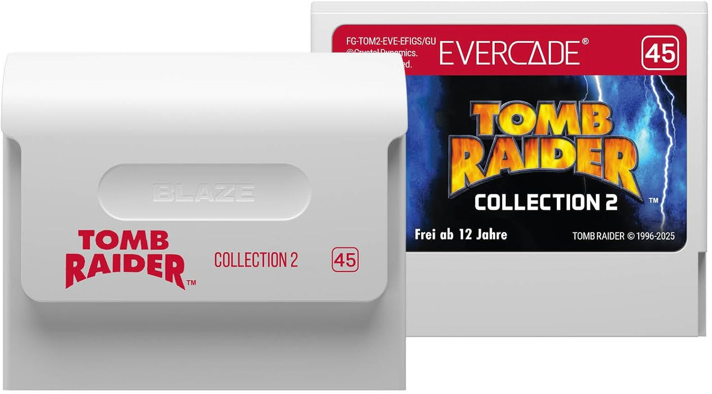 Tomb Raider Collection 2 Evercade Videogioco Multilingua Nuovo Sigillato