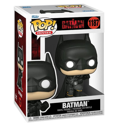 Funko Pop ! Movies Dc The Batman - (1187) Batman Robert Pattinson Figure Movie