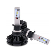 COPPIA LAMPADE X3 LED HEADLIGHT H1 LED CREE 6500K 6000 LUMEN 12V XENON FARI AUTO
