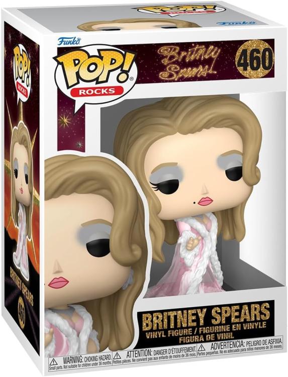 Funko Pop ! Rocks Britney Spears - (460) Britney Spears (Lucky) Vinyl Figure 9Cm