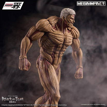 Bandai - Attack On Titan: Final Season (Armored Titan) Heaven - MEGAIMPACT - Banpresto Ichibansho - Figure  30 cm