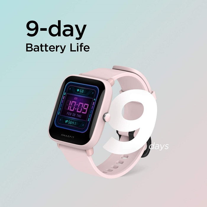 AMAZFIT BIP U SMARTWATCH OROLOGIO FITNESS TOUCH AMOLED IMPERMEABILE SPORT/ROSA