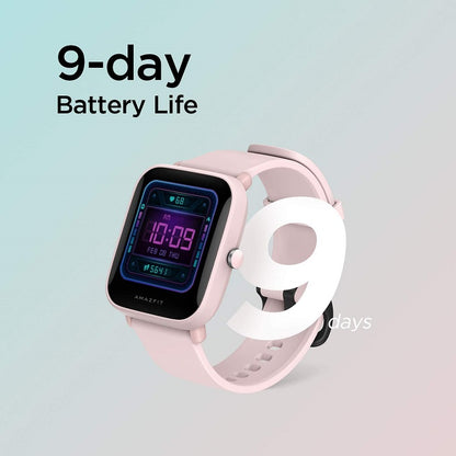AMAZFIT BIP U SMARTWATCH OROLOGIO FITNESS TOUCH AMOLED IMPERMEABILE SPORT/ROSA