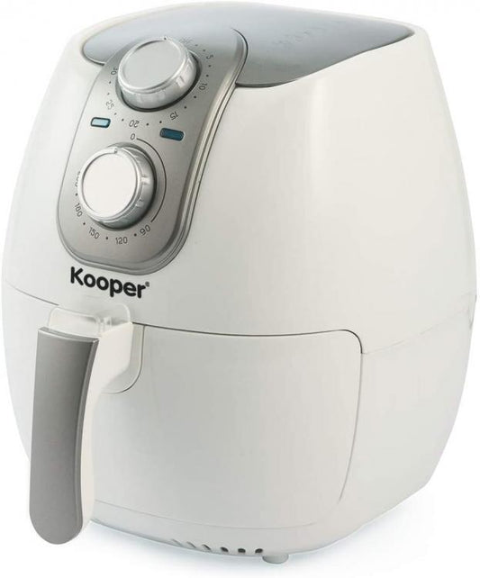 Kooper Ariosa Friggitrice Ad Aria 1500W 2,8L Antiaderente Antiscottatura Bianco