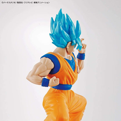 Bandai Dragon Ball Entry Grade Goku SSGSS Model Kit 14cm da Montare Snap Fit
