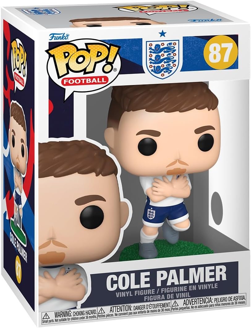 Funko Pop! Football: England (87) Cole Palmer - Vinyl Figure 9cm