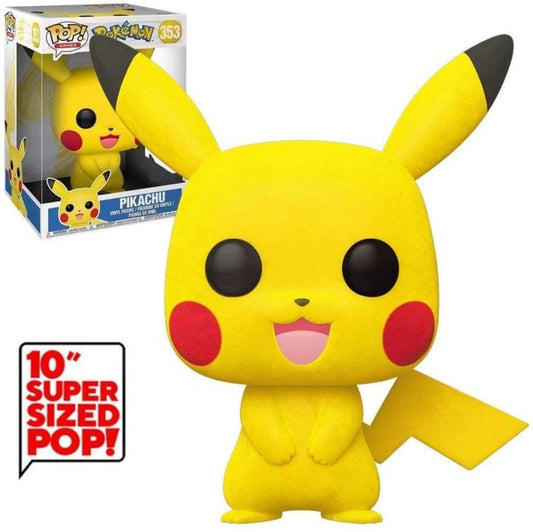 Funko Pop ! Games Pokemon Pikachu (353) Figure 25 Cm Big Size Special Edition