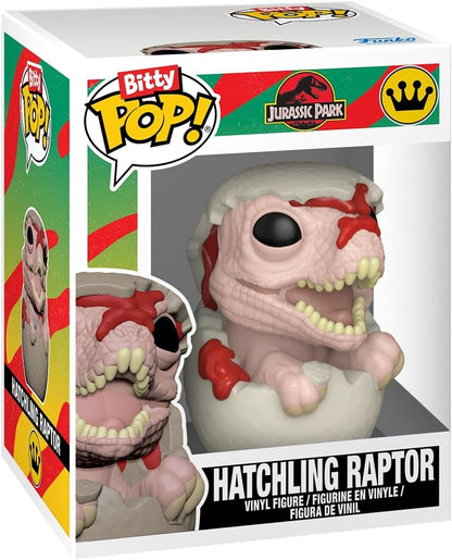 Funko Bitty Pop! Jurassic Park (4 Pack) w/ Bitty Display & Mystery Pop - Mini Vinyl Figure 2cm