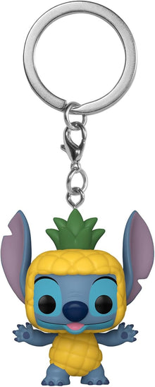 Funko Pop ! Keychain Disney Lilo & Stitch - (Stitch as Pineapple) Portachiavi 4 Cm