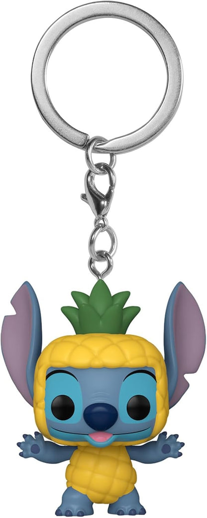 Funko Pop ! Keychain Disney Lilo & Stitch - (Stitch as Pineapple) Portachiavi 4 Cm