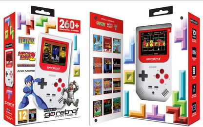 Go Retro Mini Console Arcade Portatile 260 Giochi Videogioco Psp Gameboy Vintage