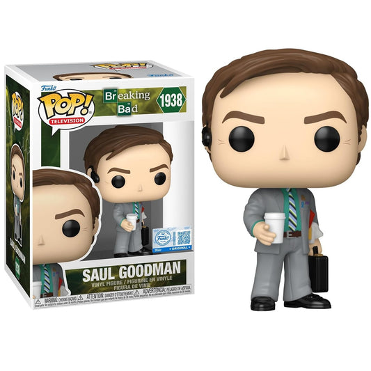 Funko Pop! Television: Breaking Bad - (1938) Saul Goodman Figure Special 9cm