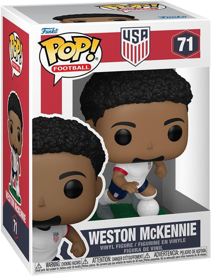 Funko Pop! Football: USA (71) Weston McKennie - Vinyl Figure 9cm