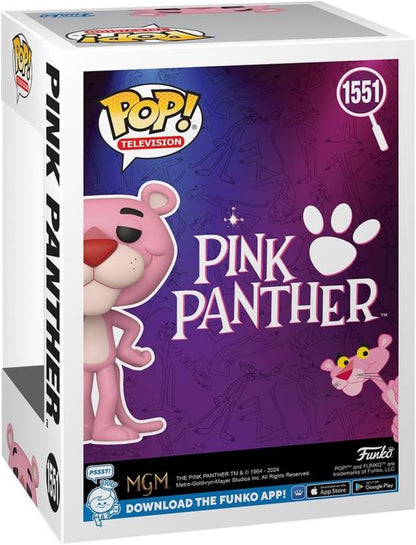 Funko Pop ! Tv Pink Panther - (1551) Pink Panther Figure La Pantera Rosa 9Cm