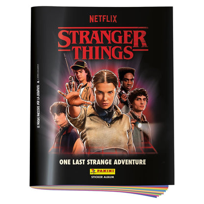 Panini Stranger Things Mega Starter Set 5 Buste Stickers +1 Card Limited Edition