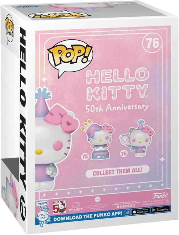 Funko Pop ! Hello Kitty 50Th - (76) Hello Kitty W/ Balloons (Palloncini) Figure