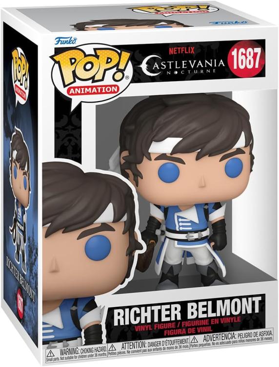 Funko Pop ! Animation Netflix - Castelvania (1687) Richter Belmont Vinyl Figure