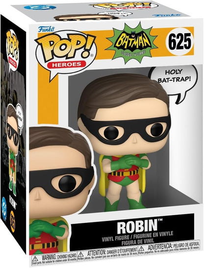 Funko Pop! Heroes: Batman Classic TV Series (625) Robin - Vinyl Figure 9cm