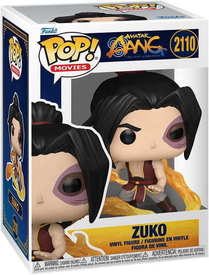 Funko Pop ! Movies Avatar The Last Airbender - (2110) Zuko Figure Vinyl 9Cm