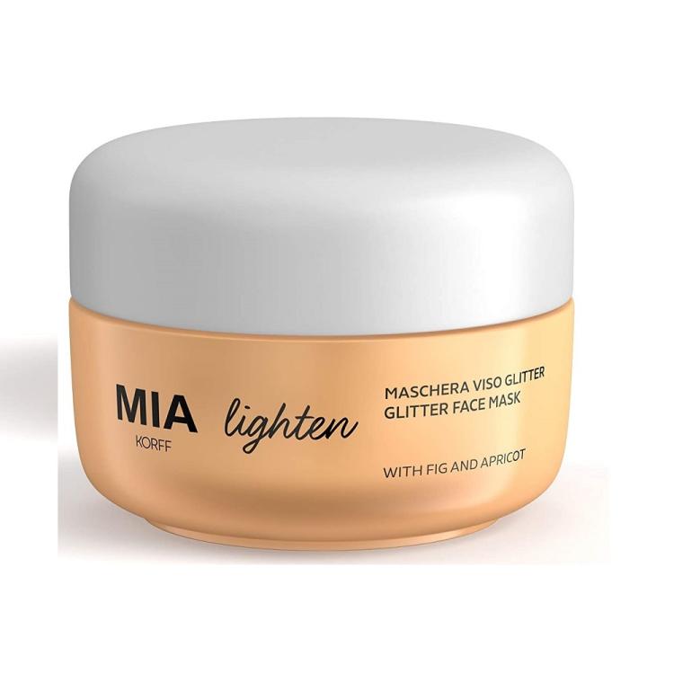 Maschera Viso Glitter Mia Korff Lighten 50Ml Scintillante Vallutata E Idratante