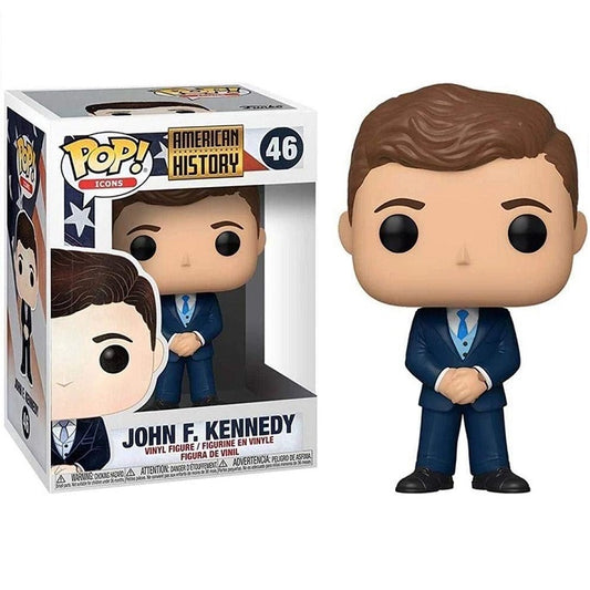 Funko Pop ! Icons American History (46) - John F. Kennedy President USA Vinyl Figure 9cm