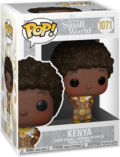 Funko Pop It'S A Small World 1071 Kenya Disney Icons Statuetta Vinyl Figure