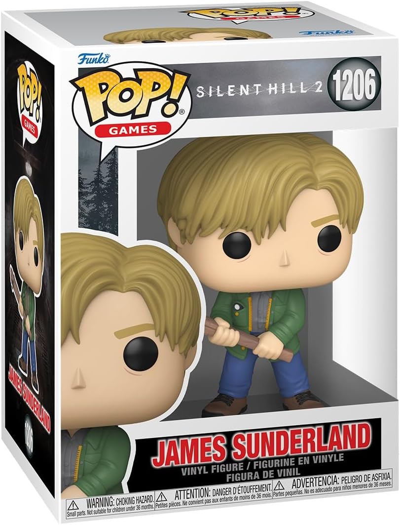 Funko Pop! Games: Silent Hill 2 (1206) James Sunderland - Vinyl Figure 9cm