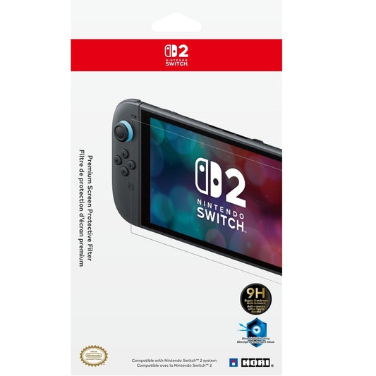 Hori Nintendo Switch 2 Pellicola Protettiva Premium Nds2 Protezione Schermo