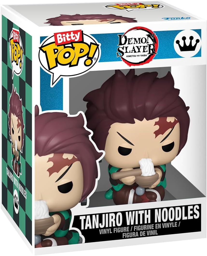 Funko Bitty Pop! Demon Slayer (4 Pack) w/ Bitty Display Chase Edition - Mini Vinyl Figure 2cm