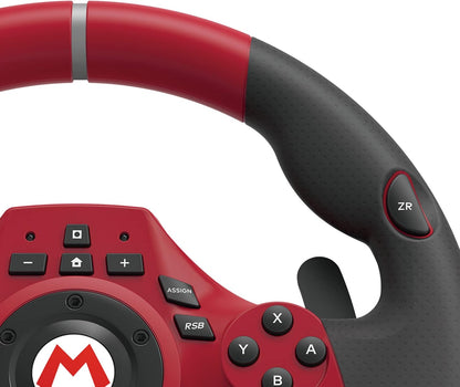 Hori Volante Mario Kart Racing Wheel Pro Deluxe Nintendo Switch Wireless Nuovo