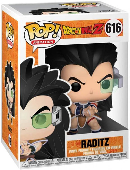 Funko Pop ! Animation Dragon Ball Z - Raditz (616) Figure Vinyl Da Collezione