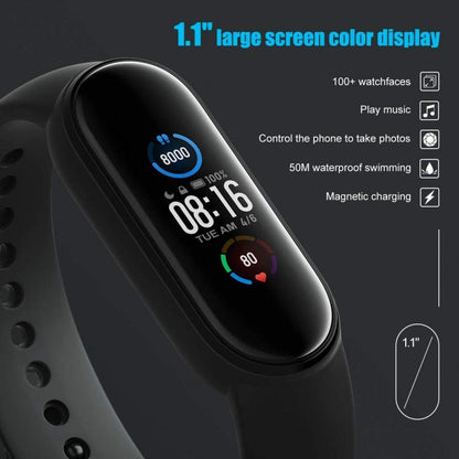 Xiaomi Watch Mi Band 5 Orologio Smartwatch Bluetooth Cardio Fitness Amoled