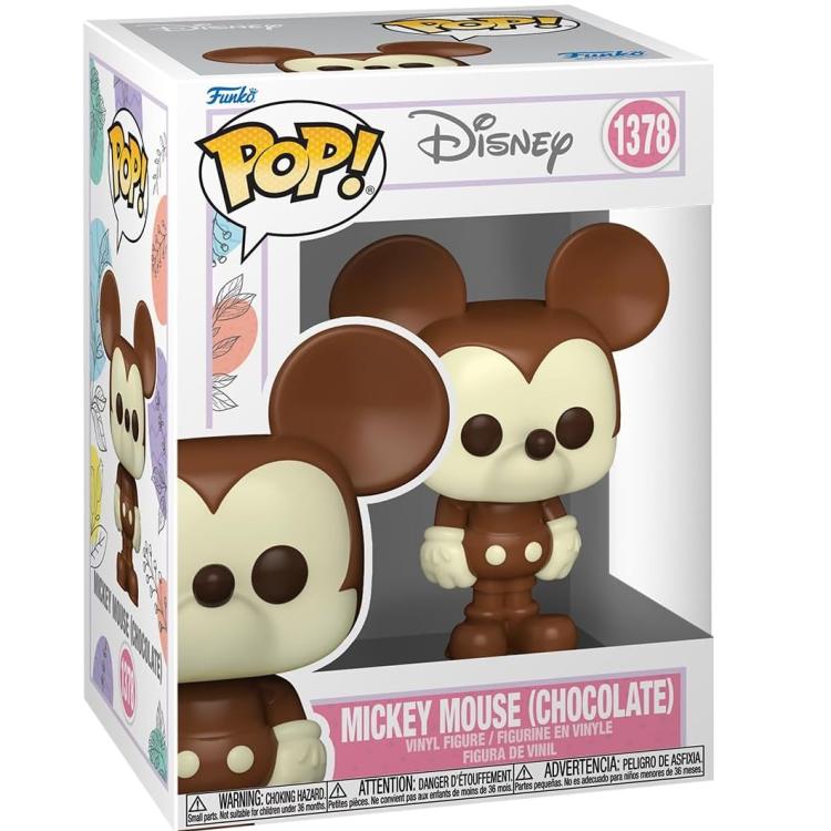 Funko Pop ! Disney - (1378) Mickey Mouse Chocolate Vinyl Figure Topolino 9Cm