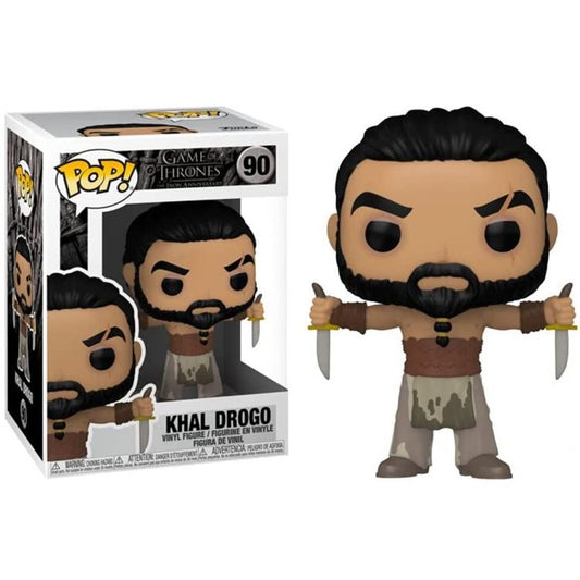Funko Pop ! Game Of Thrones - (90) Khal Drogo Il Trono Di Spade Figure 9cm
