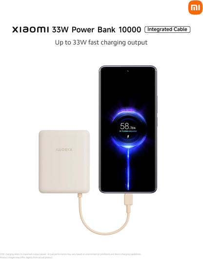 Llega el nuevo Xiaomi Power Bank 10000 33W con cable incorporado Llega el nuevo Xiaomi Power Bank 10000 33W con cable incorporado