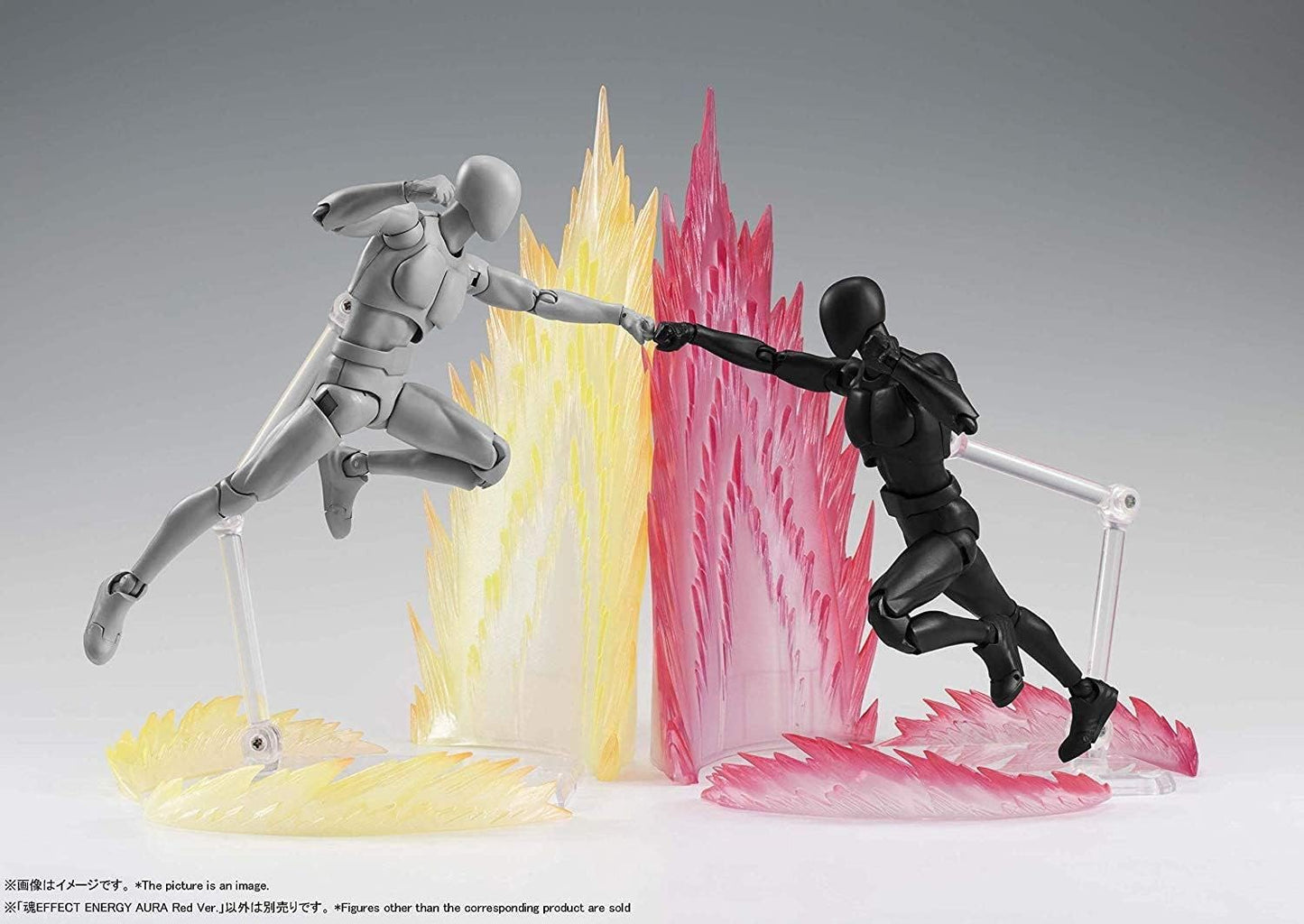 Bandai Tamashii Nations: Effect Energy Aura (Red) - Action Figure Accessory 20cm