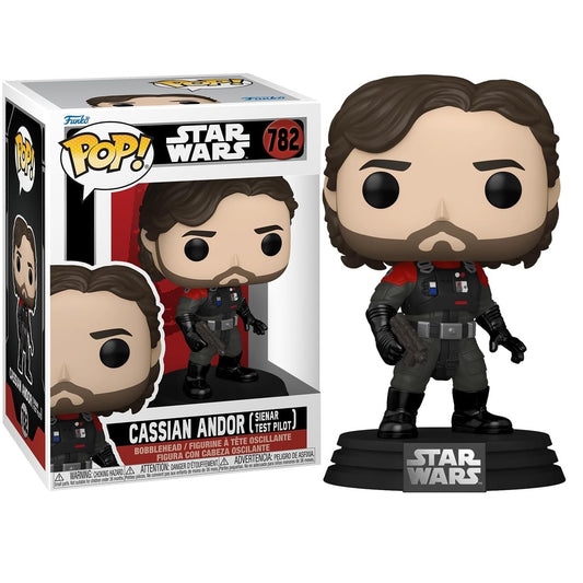 Funko Pop ! Movies - Star Wars (782) Cassian Andor (Sienar Test Pilot) Vinyl 9Cm