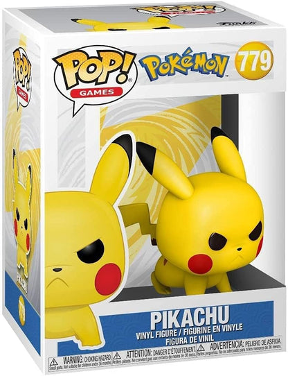 Funko Pop ! Games Pokemon - (779) Pikachu (Attack Stance) Figure 9cm