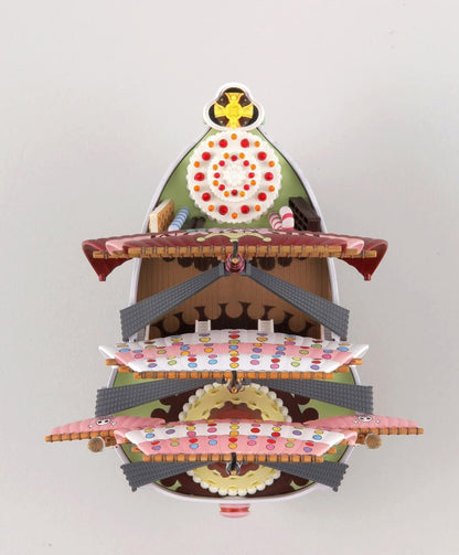 Bandai One Piece: Queen Mama Chanter Model Grand Ship Collection Model Kit 12cm