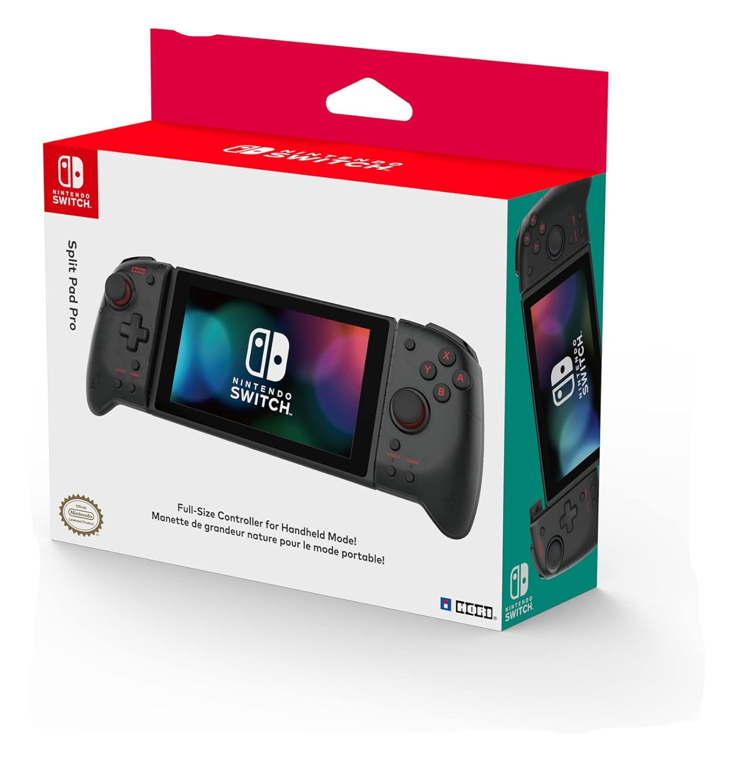 Hori Switch Split Pad Pro Per Nintendo Switch Transparent Black Ufficiale