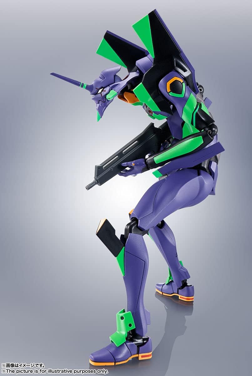 Bandai Robot Spirits: Neon Genesis Evangelion Test Type EVA-01 - Figure Articolata 16cm