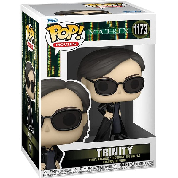 Funko Pop ! Movies The Matrix Resurrections (1173) Trinity Vinyl Figure 9Cm