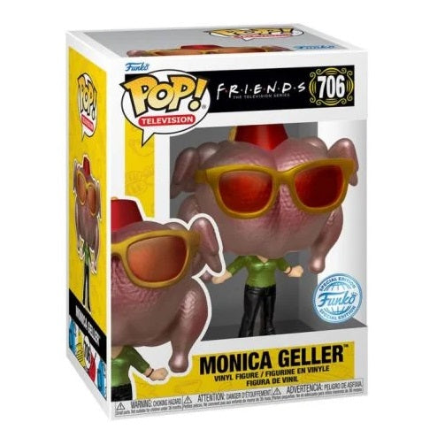 Funko Pop ! Television - Friends (706) Monica Geller Special Edition Figure 9Cm