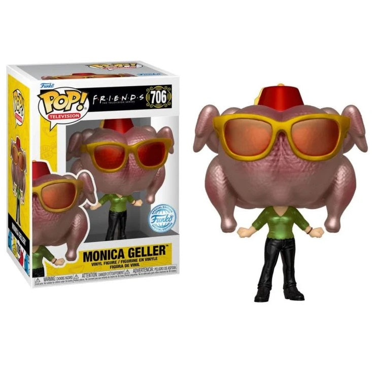 Funko Pop ! Television - Friends (706) Monica Geller Special Edition Figure 9Cm