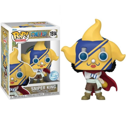 Funko Pop ! Animation One Piece-  (1514) Sniper King Special Edition Figure 9Cm